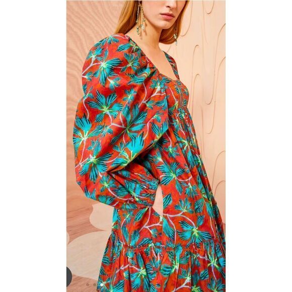 Ulla Johnson Alita Mini Dress in Tropical NWT Size 00 - Picture 3 of 12